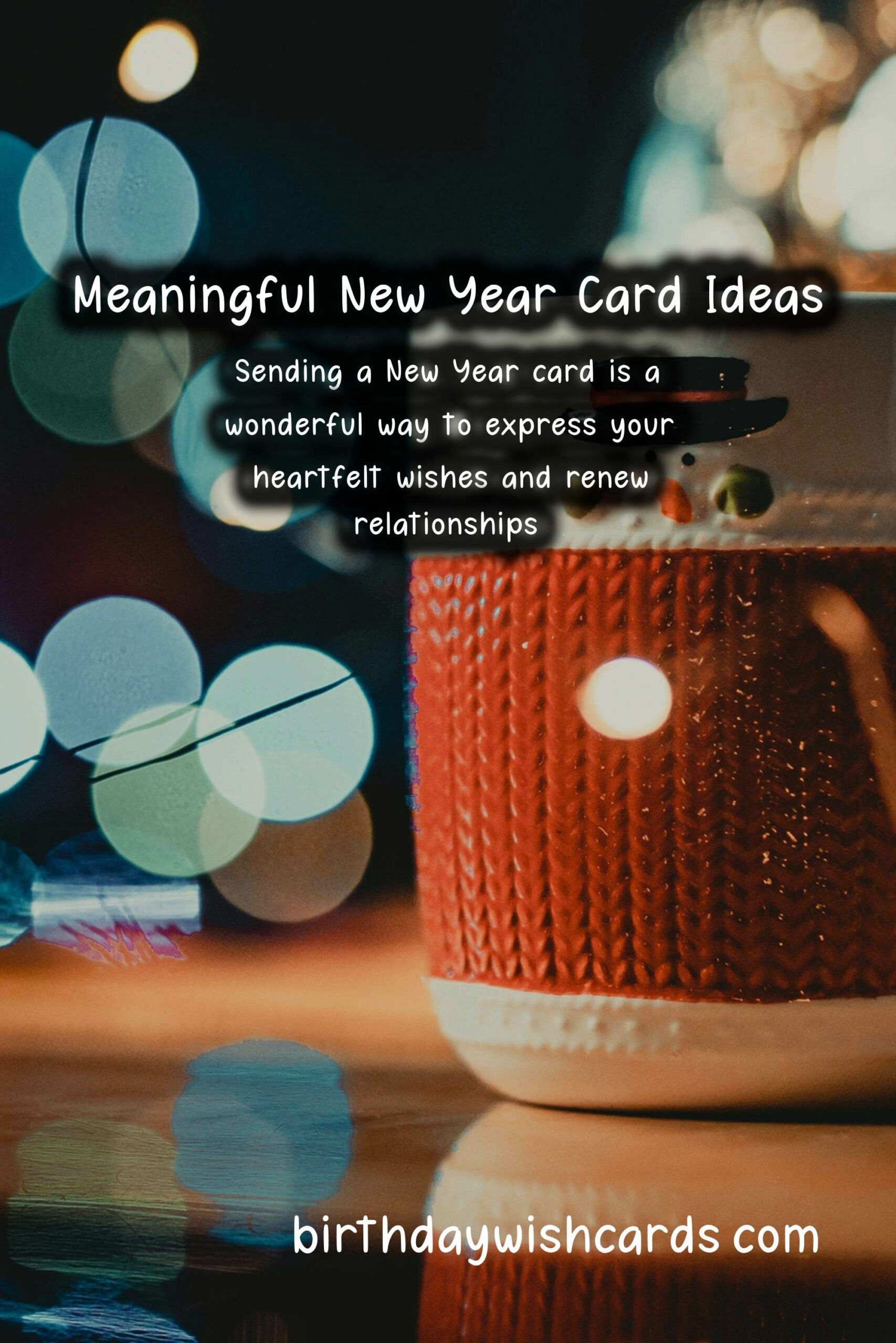 How to Write a Meaningful New Year Card