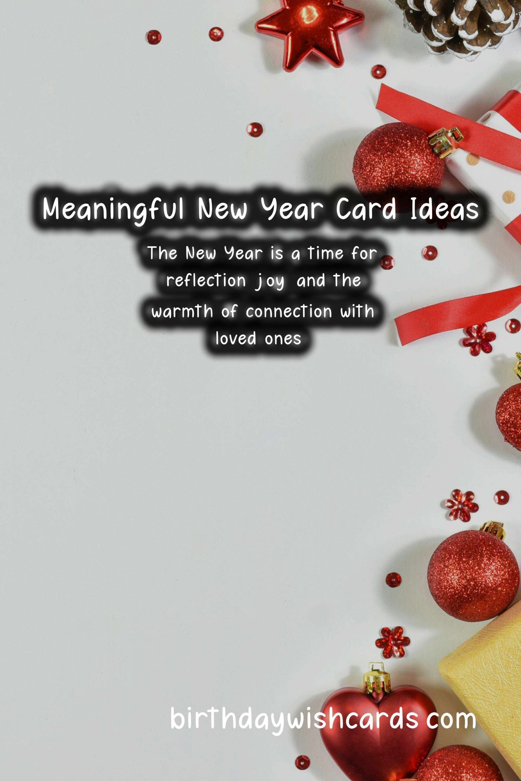 How to Write a Meaningful New Year Card