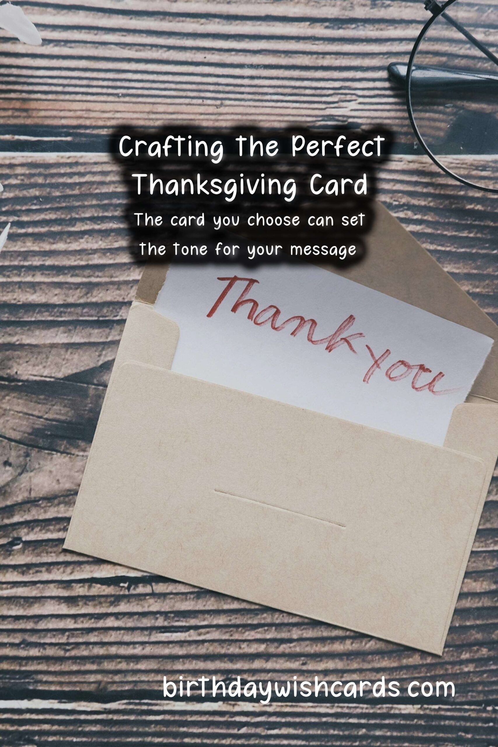 How to Write a Meaningful Thanksgiving Card