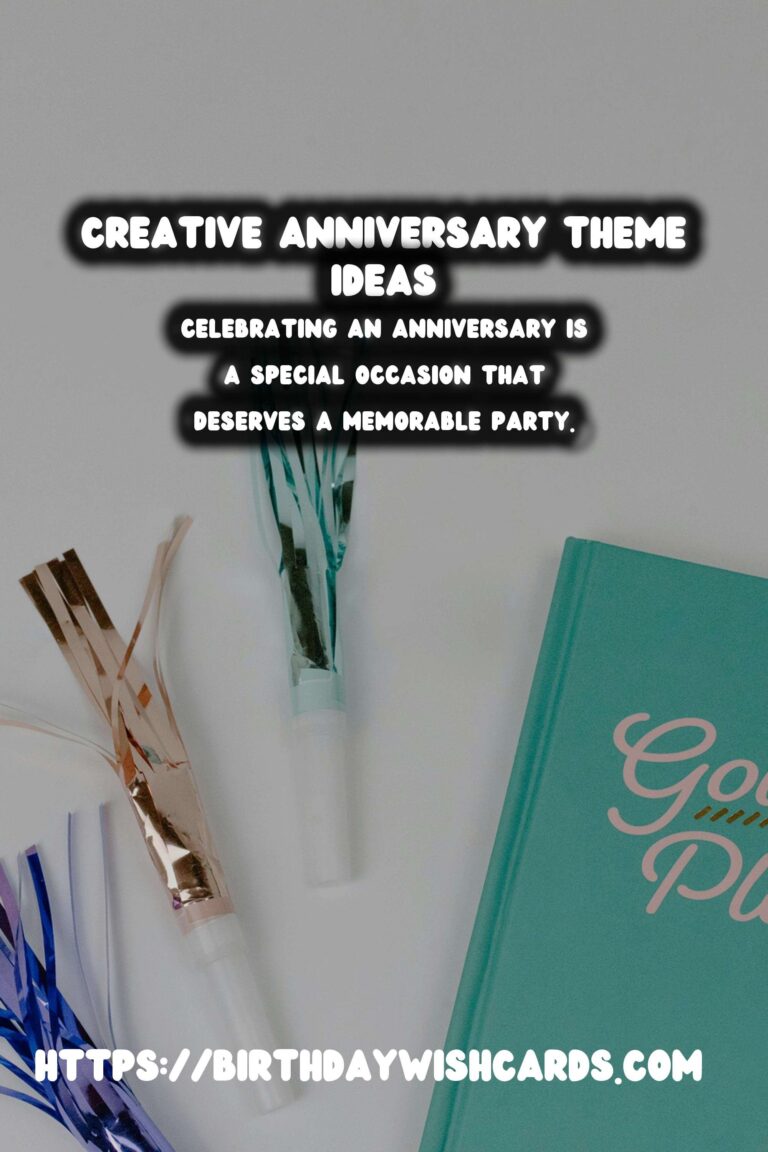 Incredible Ways to Organize Anniversary Party Themes
