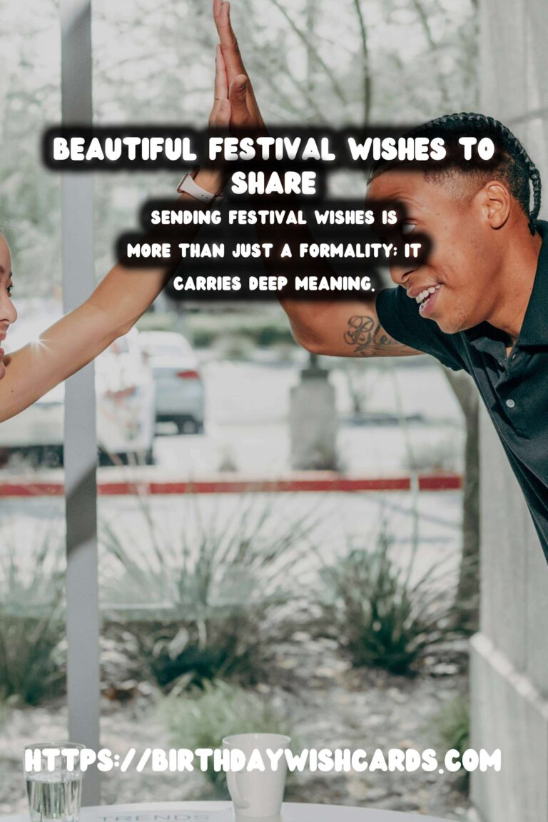 Joyful Festival Wishes and Messages That Will Wow Your Guests