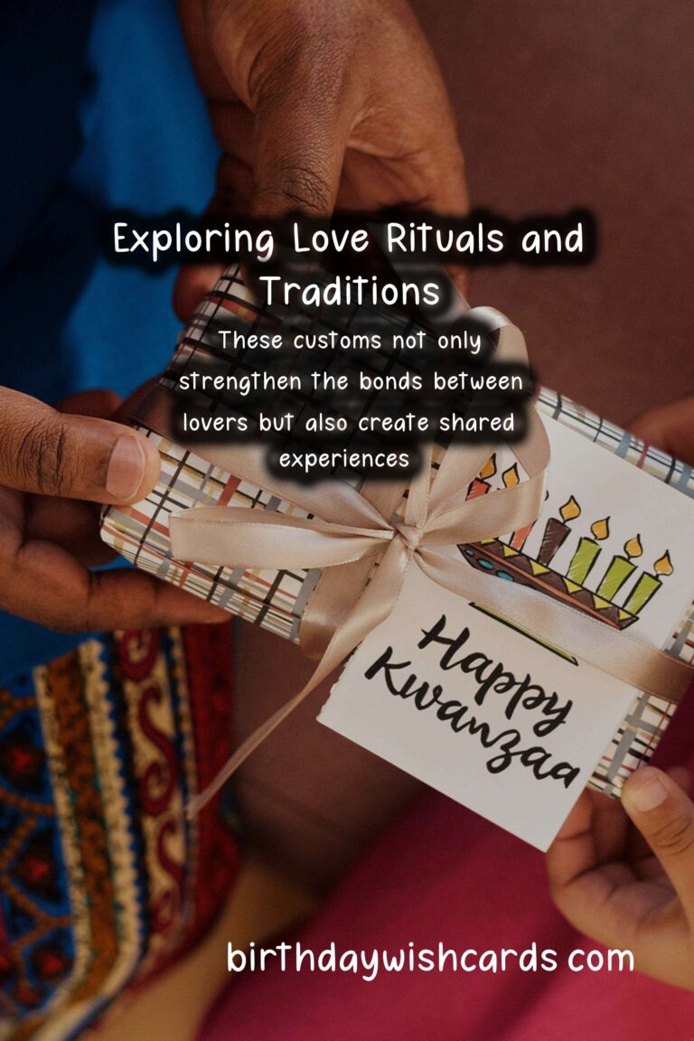 Lovers Rituals and Traditions Explained