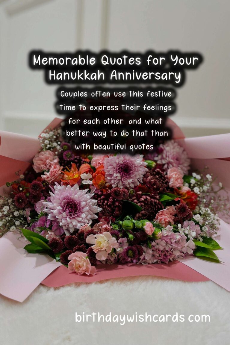 Memorable Anniversary Quotes for Hanukkah