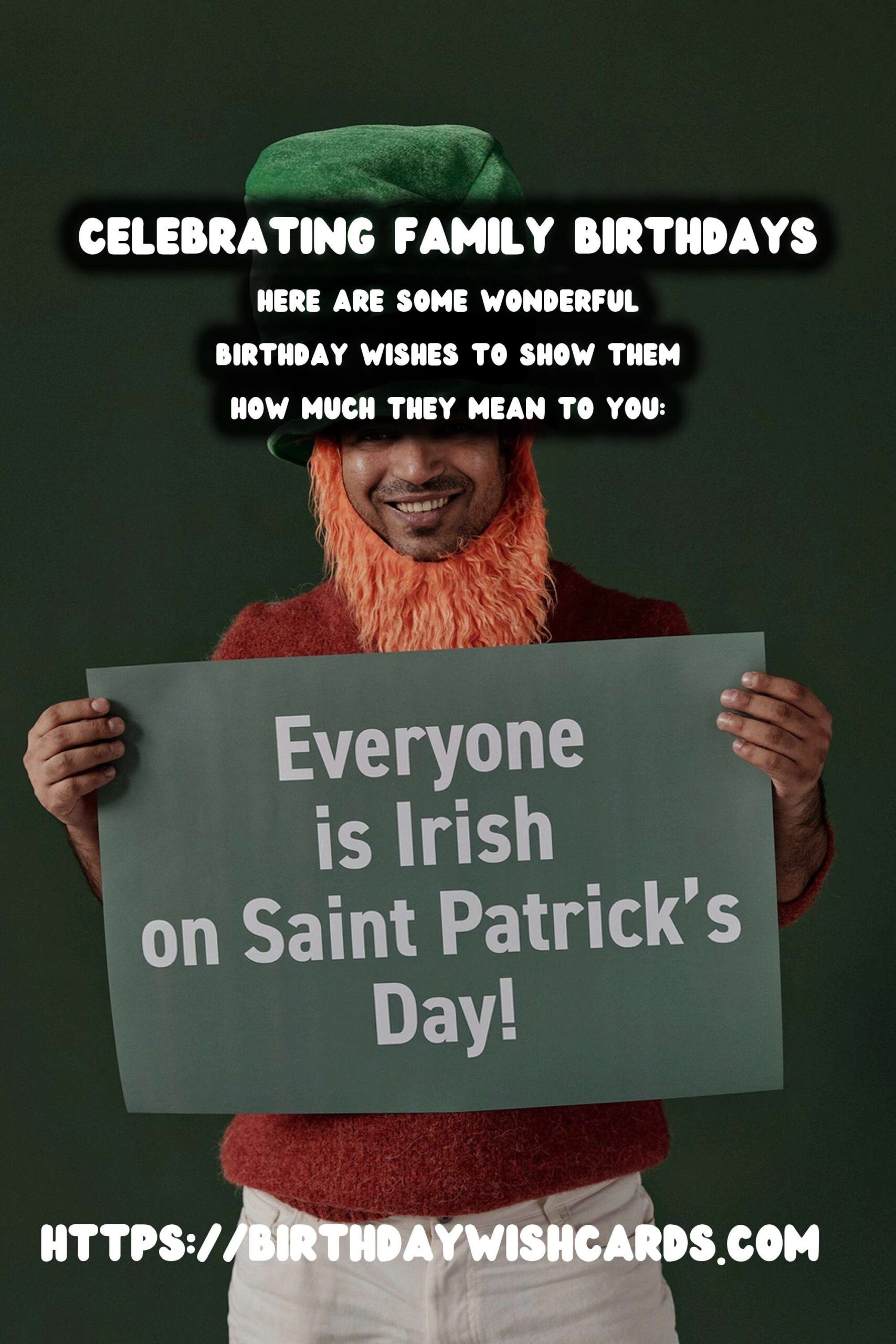 Memorable Birthday Wishes For the Whole Family