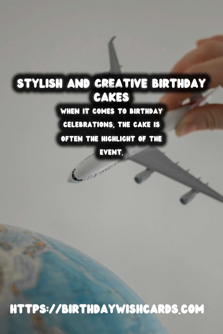 Modern Birthday Cake Ideas That Reflect Your Style