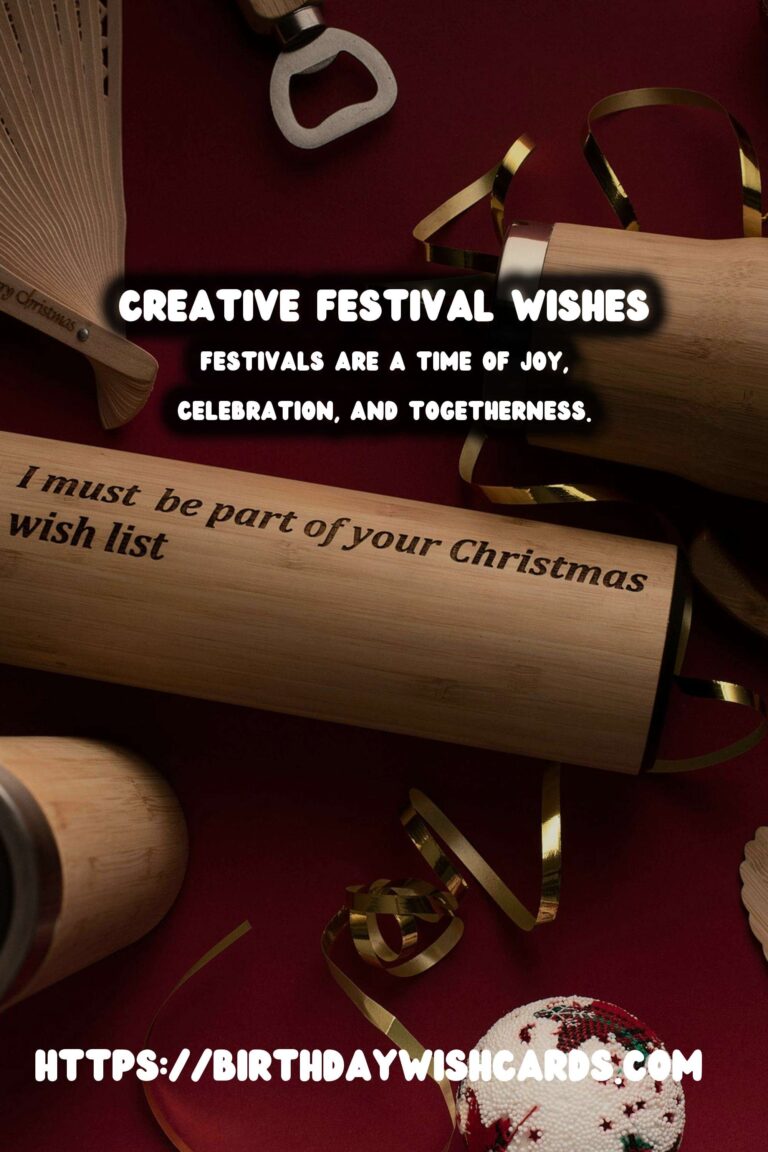 Modern Ways to Design Festival Wishes and Messages