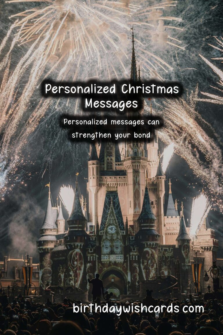 Personalized Message Ideas for Christmas