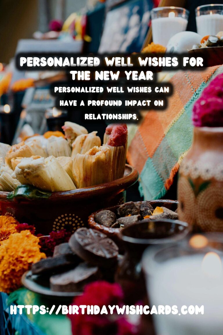 Personalized Well Wishes to Try This Year
