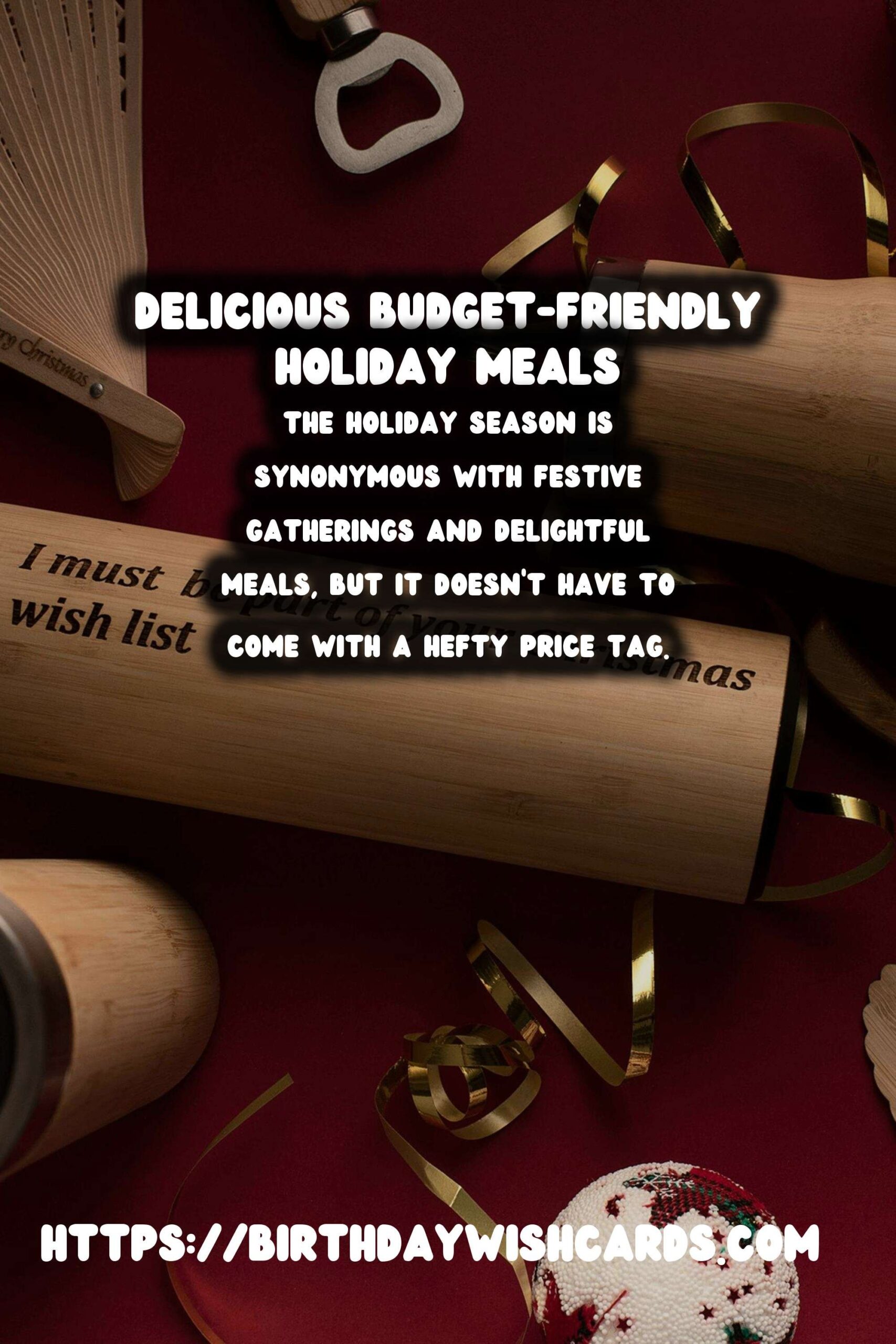 Refreshing Holiday Food Ideas On a Budget