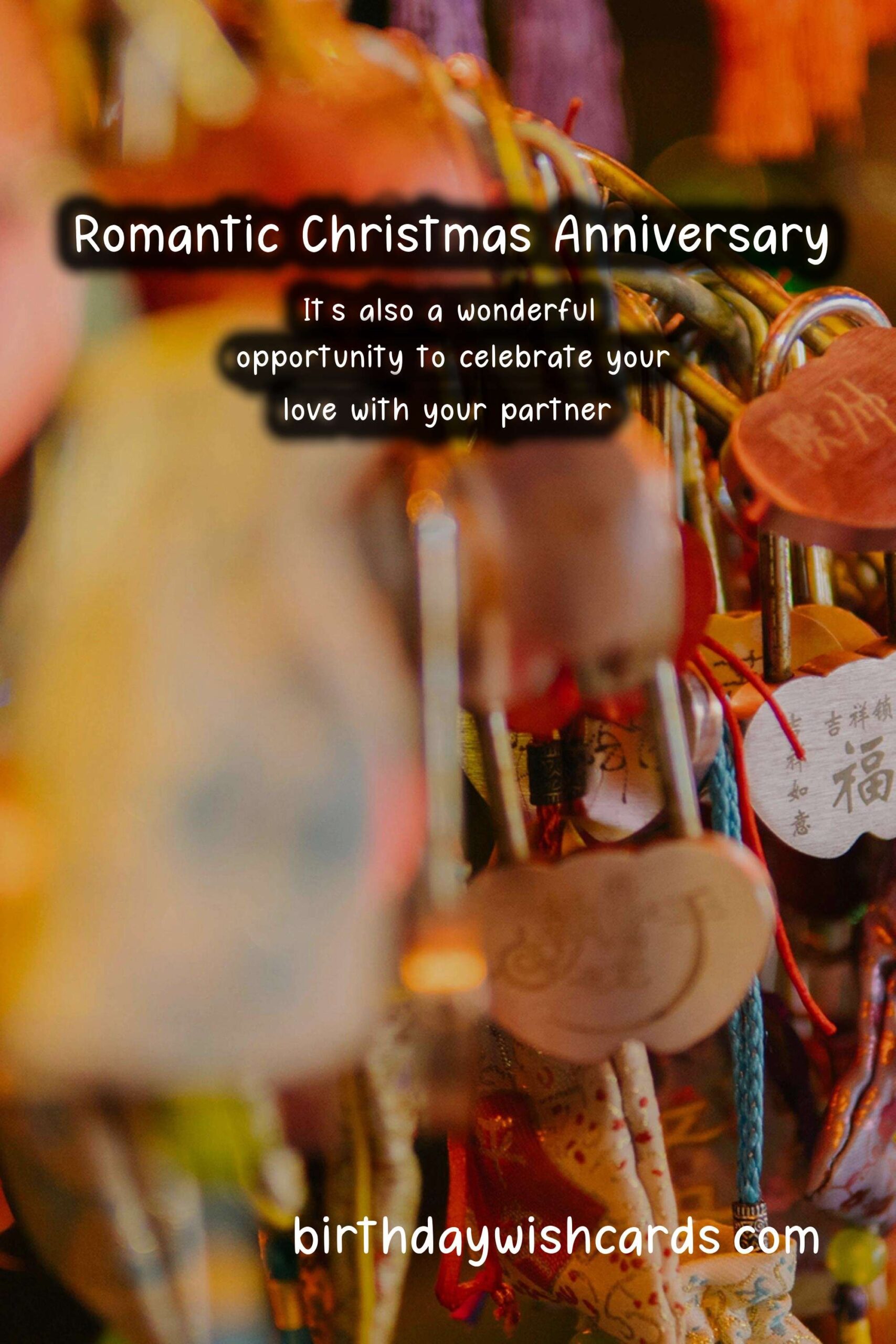 Romantic Anniversary Messages for Christmas