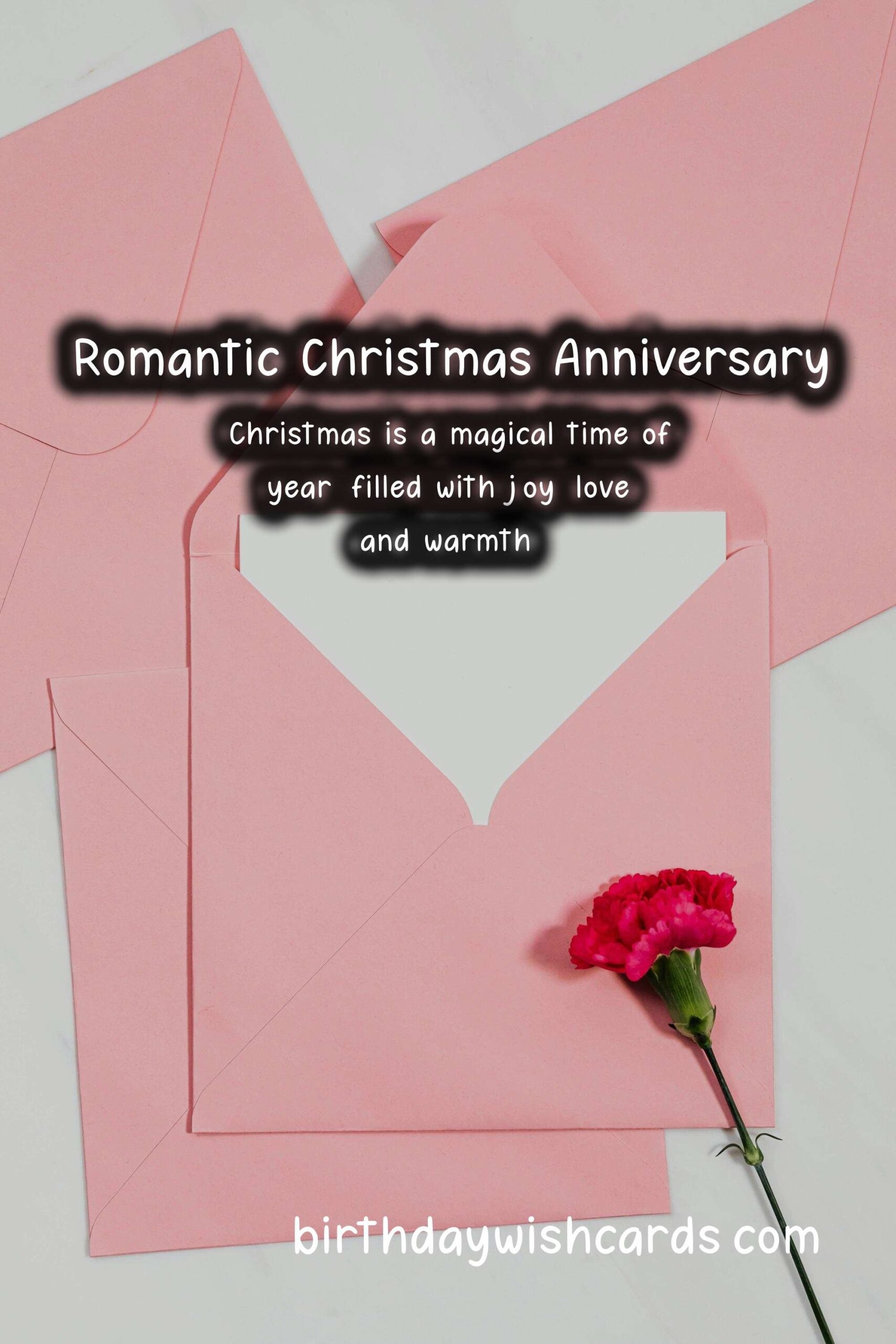 Romantic Anniversary Messages for Christmas