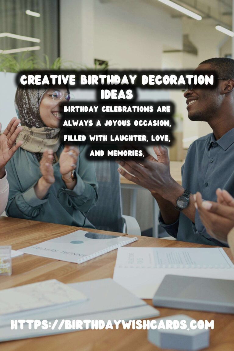 Simple Ways to Write Birthday Decorations