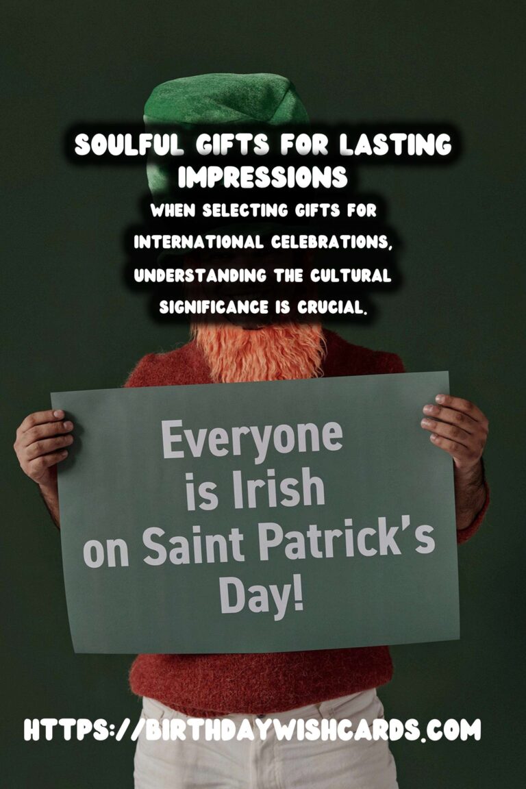 Soulful International Celebration Gifts For Lasting Impressions
