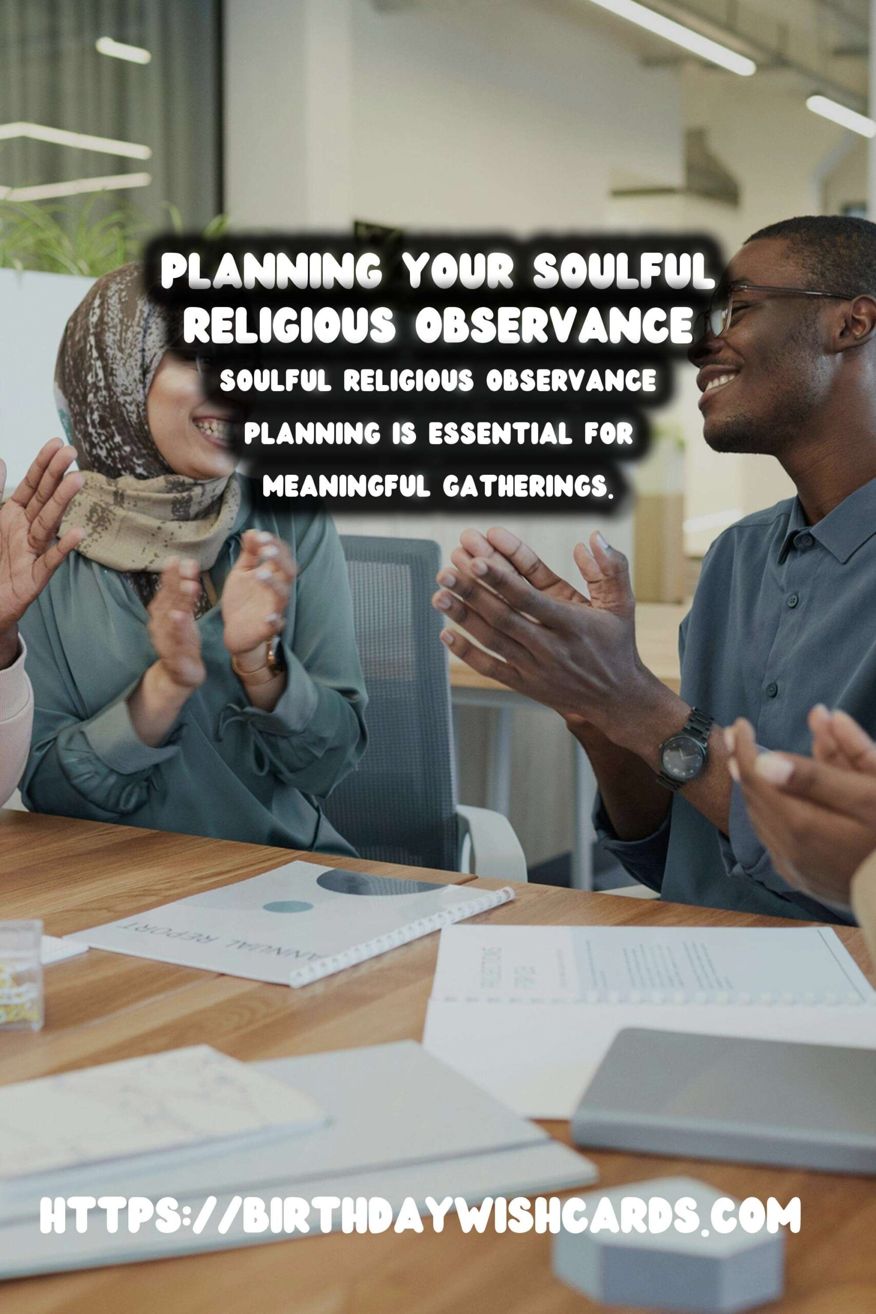 Soulful Religious Observance Planning for Beginners