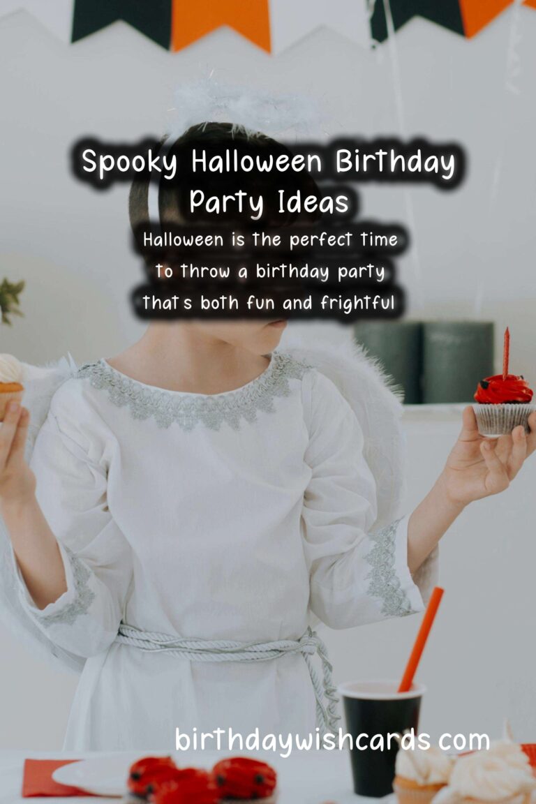 Spine-Chilling Halloween Birthday Party Themes to Try This Year