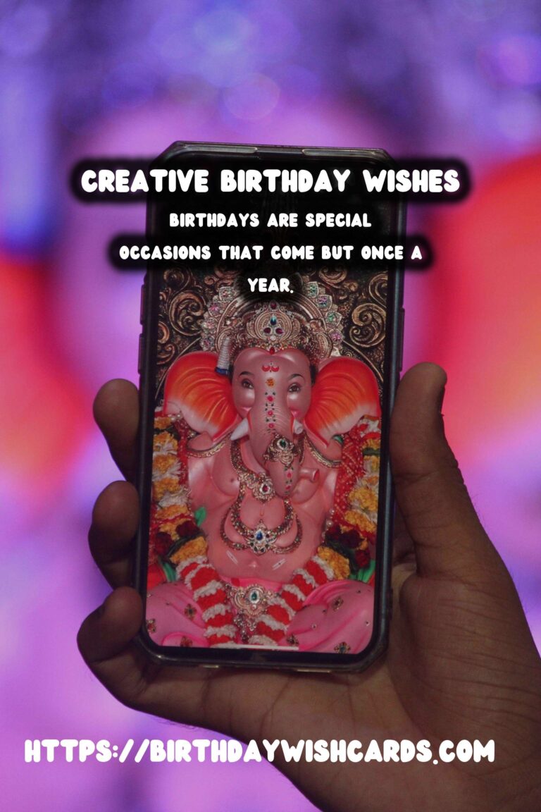 Stylish Ways to Craft Birthday Wishes
