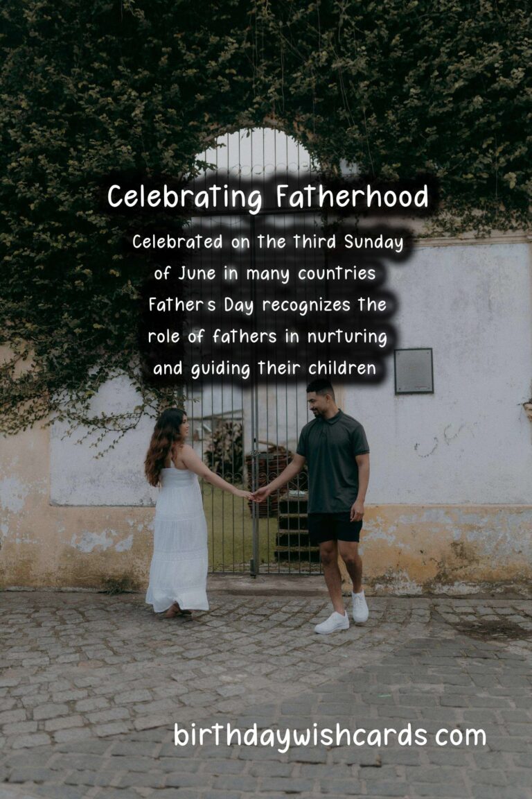 The History and Significance of Father’s Day
