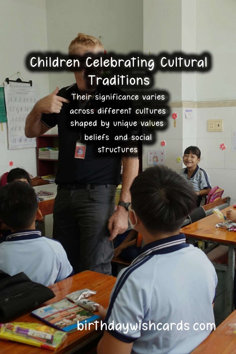 The Importance of Kids in Different Cultures