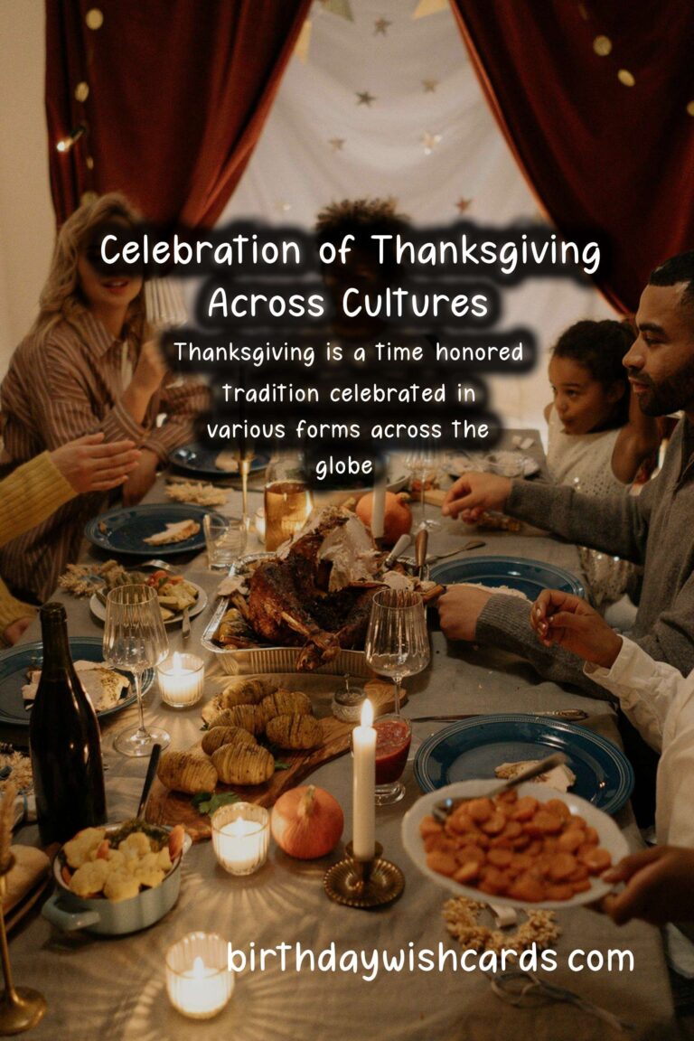 The Importance of Thanksgiving in Different Cultures
