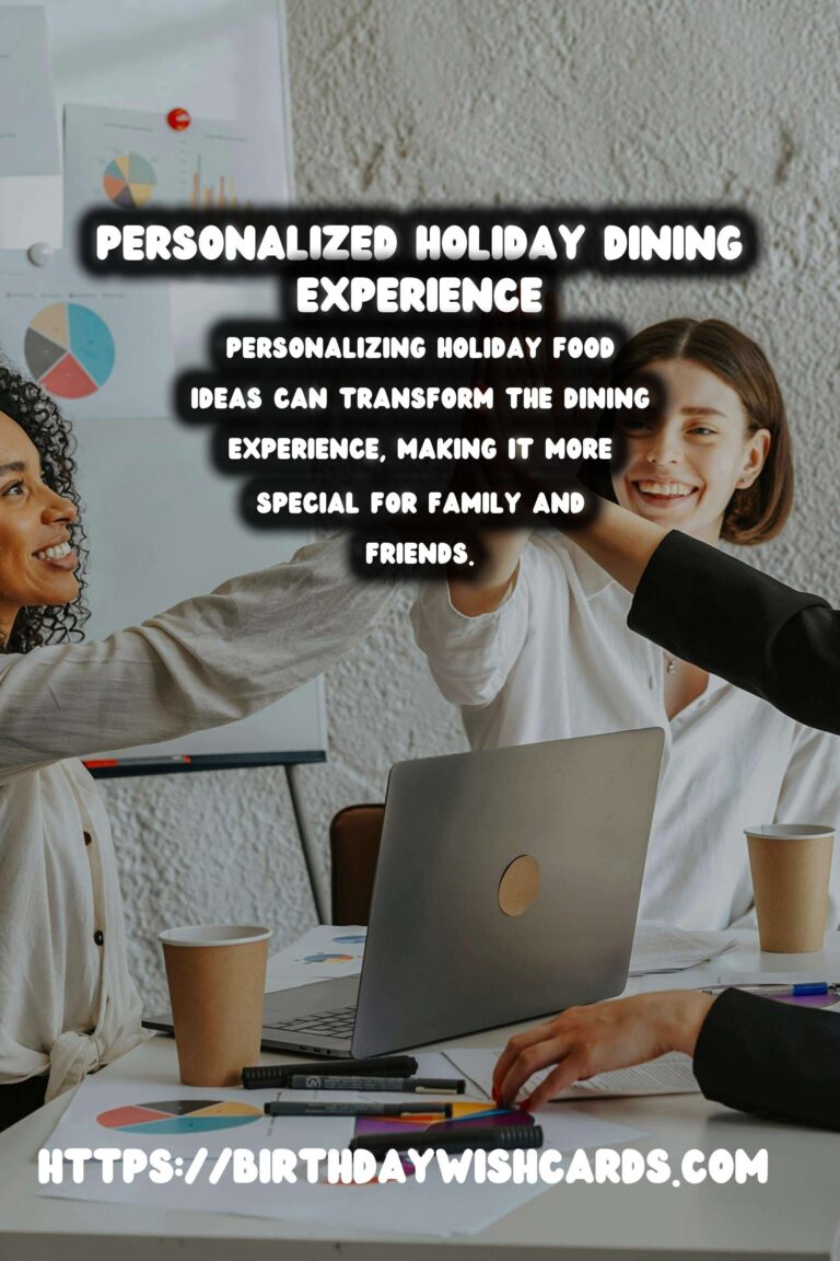 Timeless Ways to Personalize Holiday Food Ideas