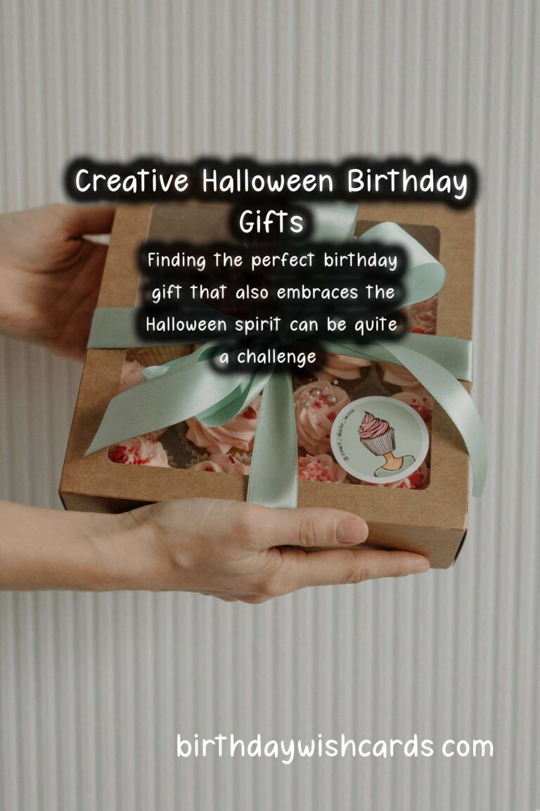 Top 10 Birthday Gift Ideas for Halloween