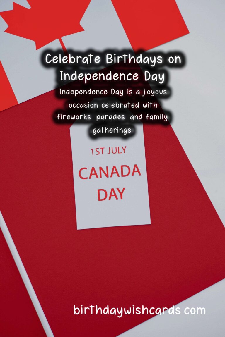 Top 10 Birthday Gift Ideas for Independence Day