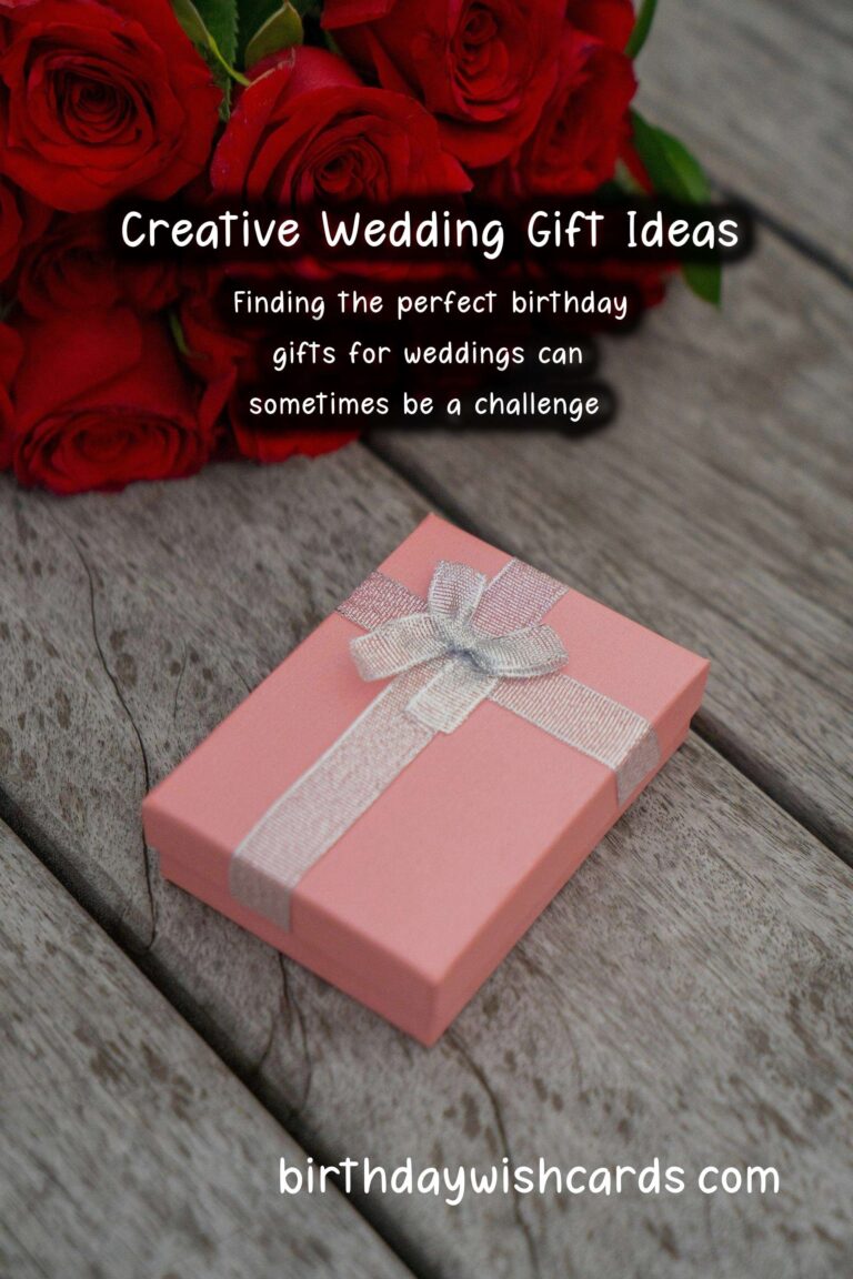 Top 10 Birthday Gift Ideas for Weddings