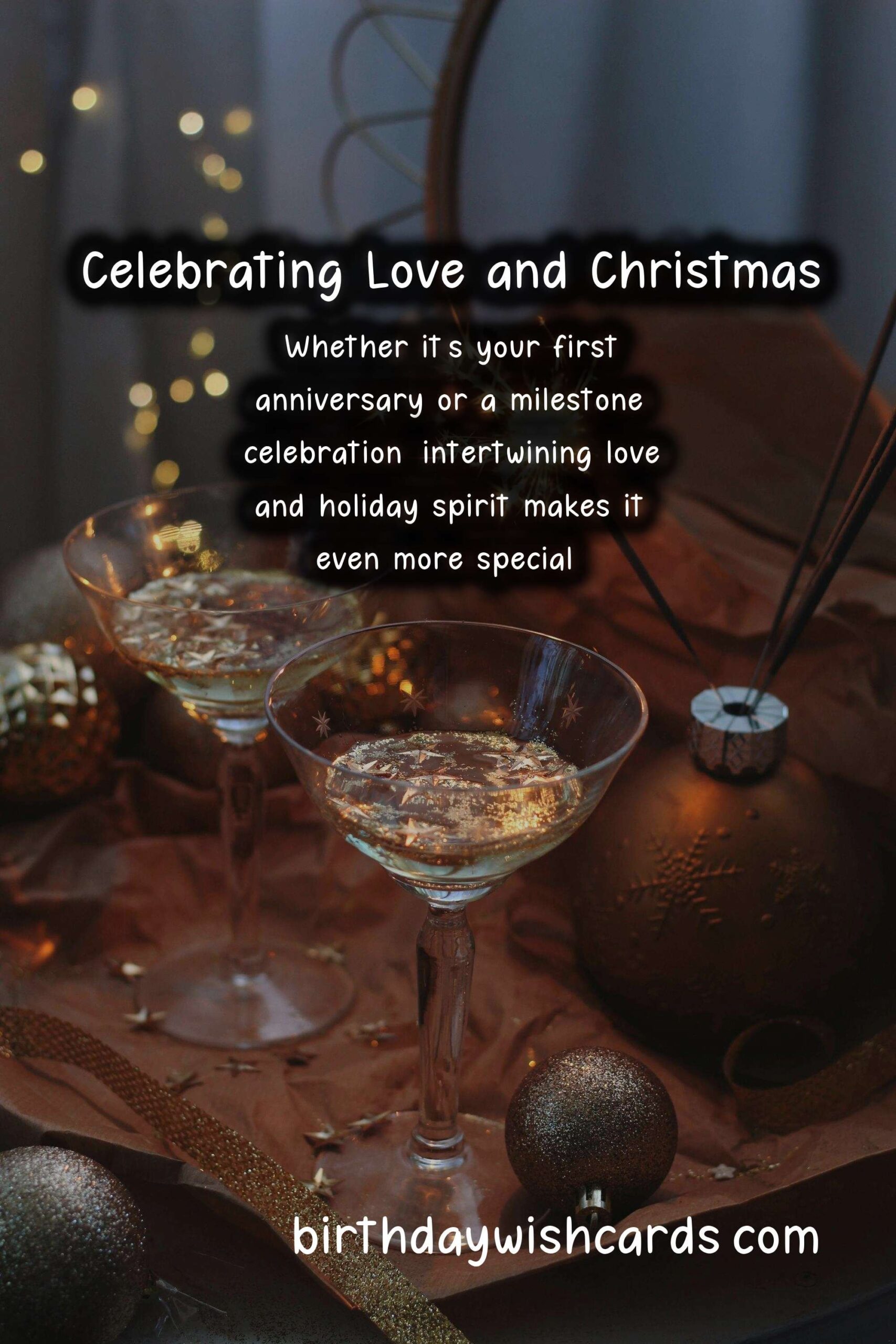 Top Anniversary Wishes for Christmas Couples