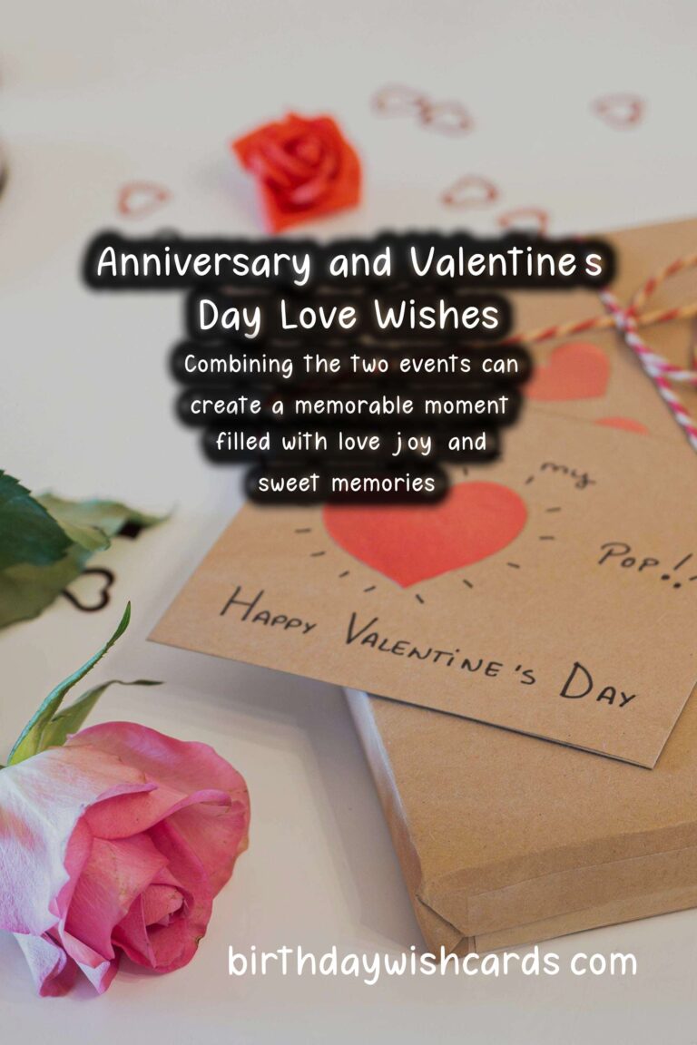 Top Anniversary Wishes for Valentine’s Day Couples