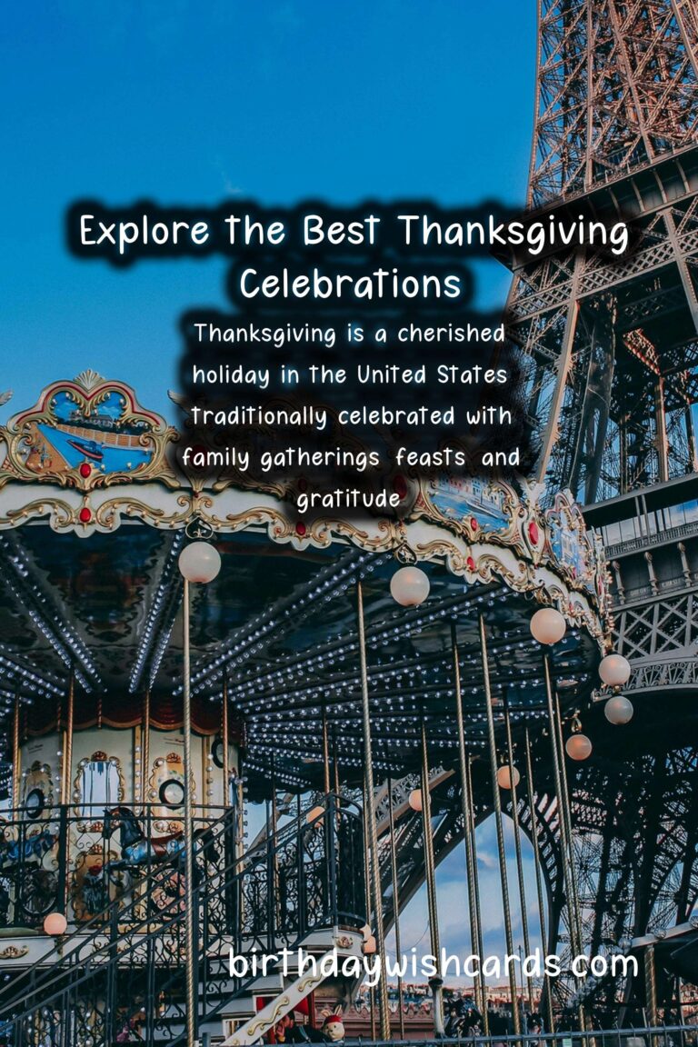 Top Destinations to Celebrate Thanksgiving