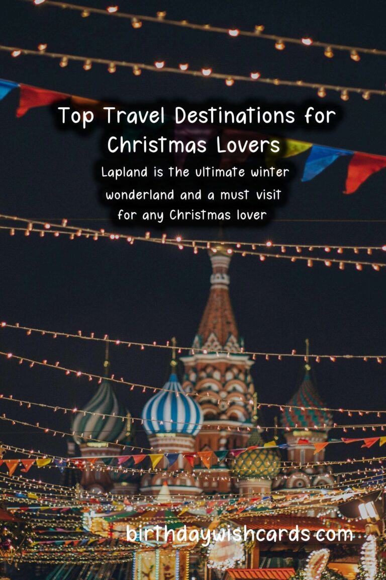 Top Travel Destinations for Christmas Lovers