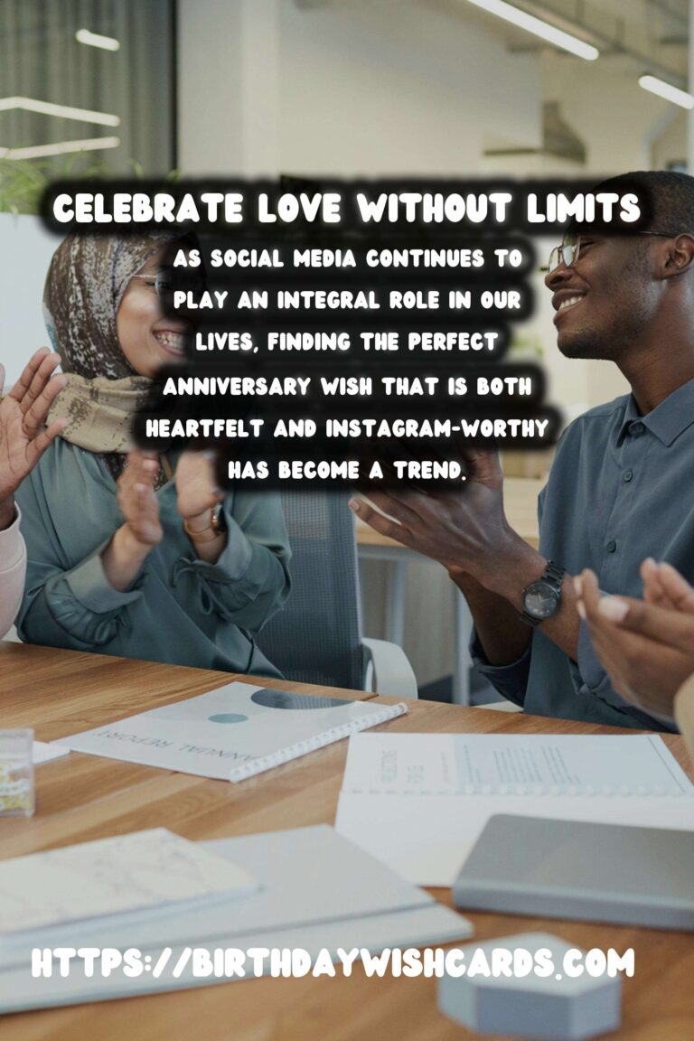 Trendy Anniversary Wishes That Are Instagram-Worthy
