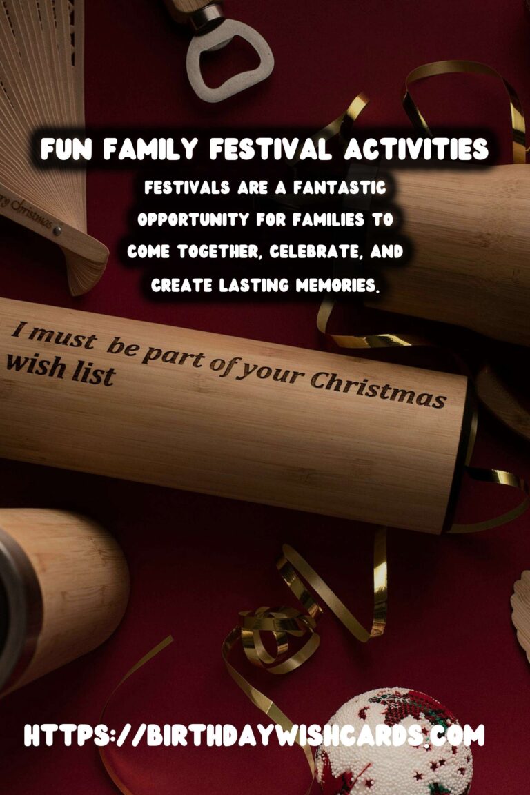 Trendy Festival Activities for Families On a Budget