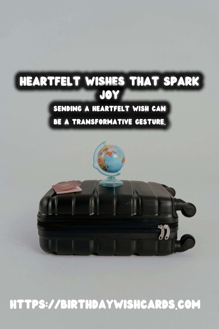 Ultimate Heartfelt Wishes That Spark Joy