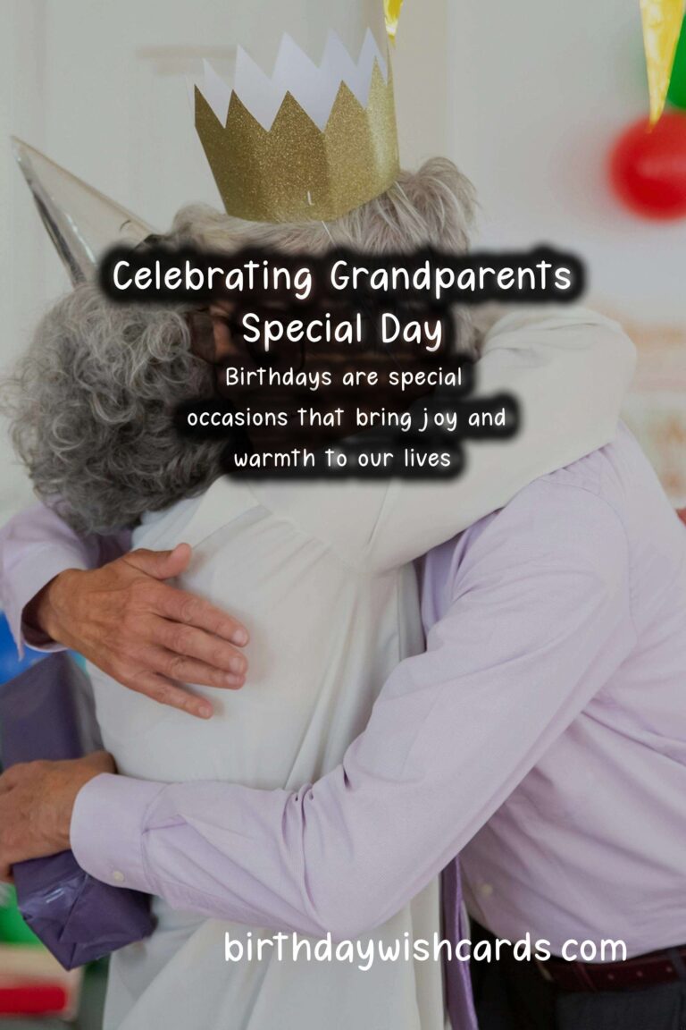 Unique Birthday Messages for Grandparents