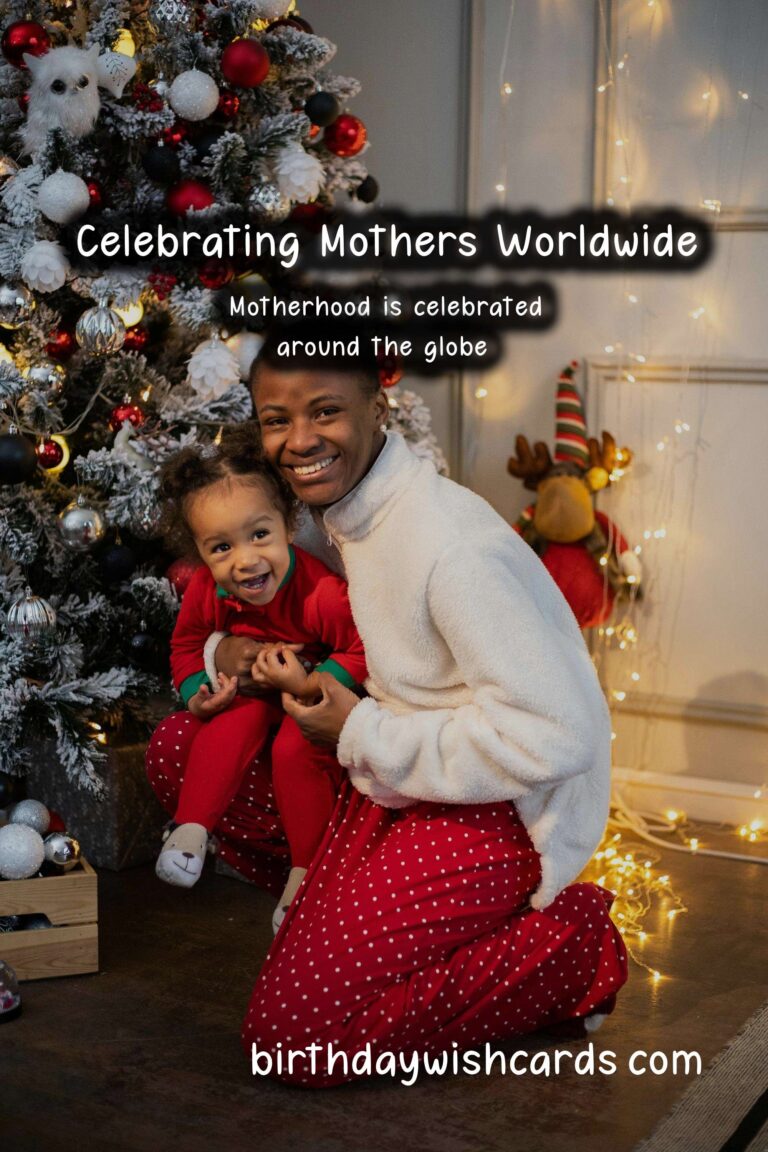 Unique Traditions of Moms in Different Countries