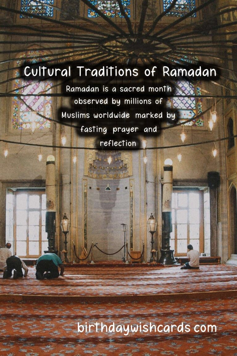 Unique Traditions of Ramadan in Different Countries
