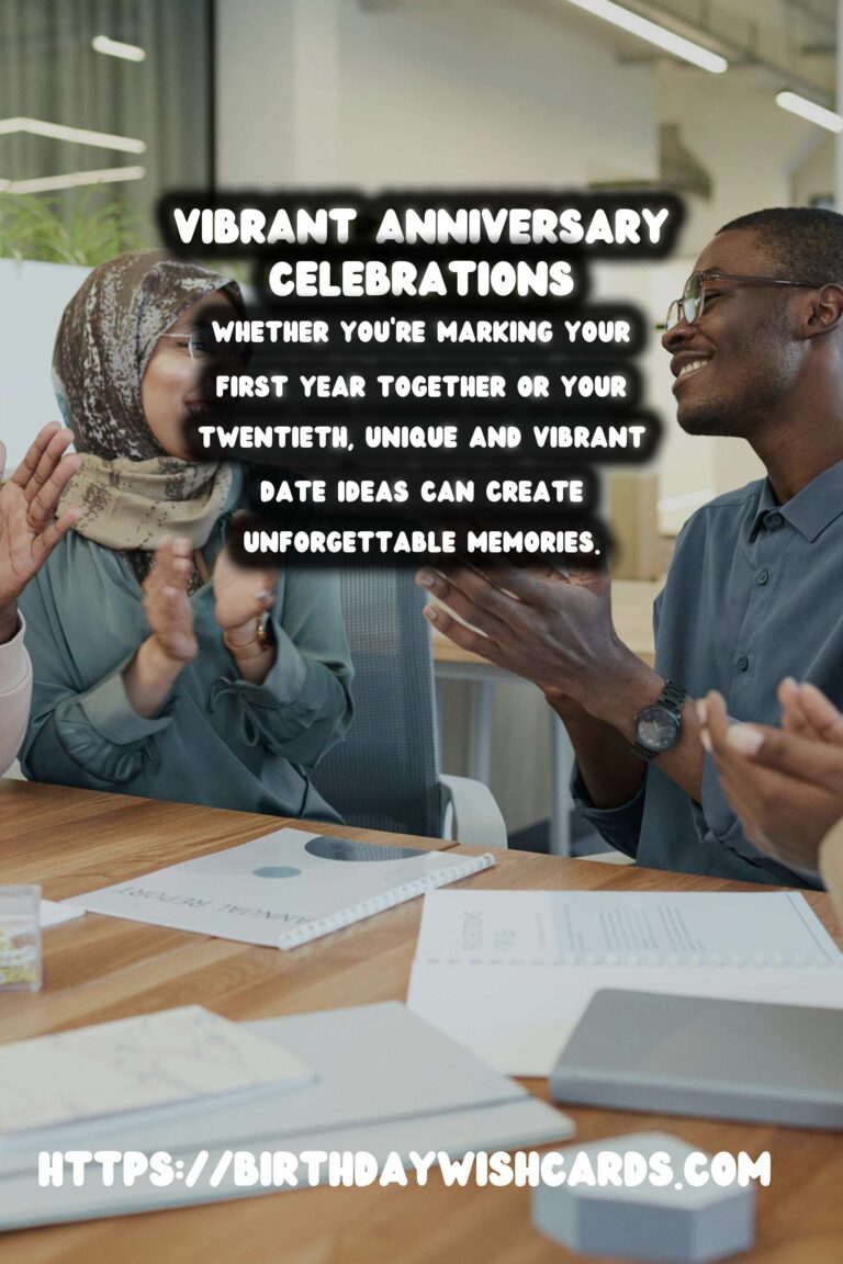Vibrant Anniversary Date Ideas That Impress