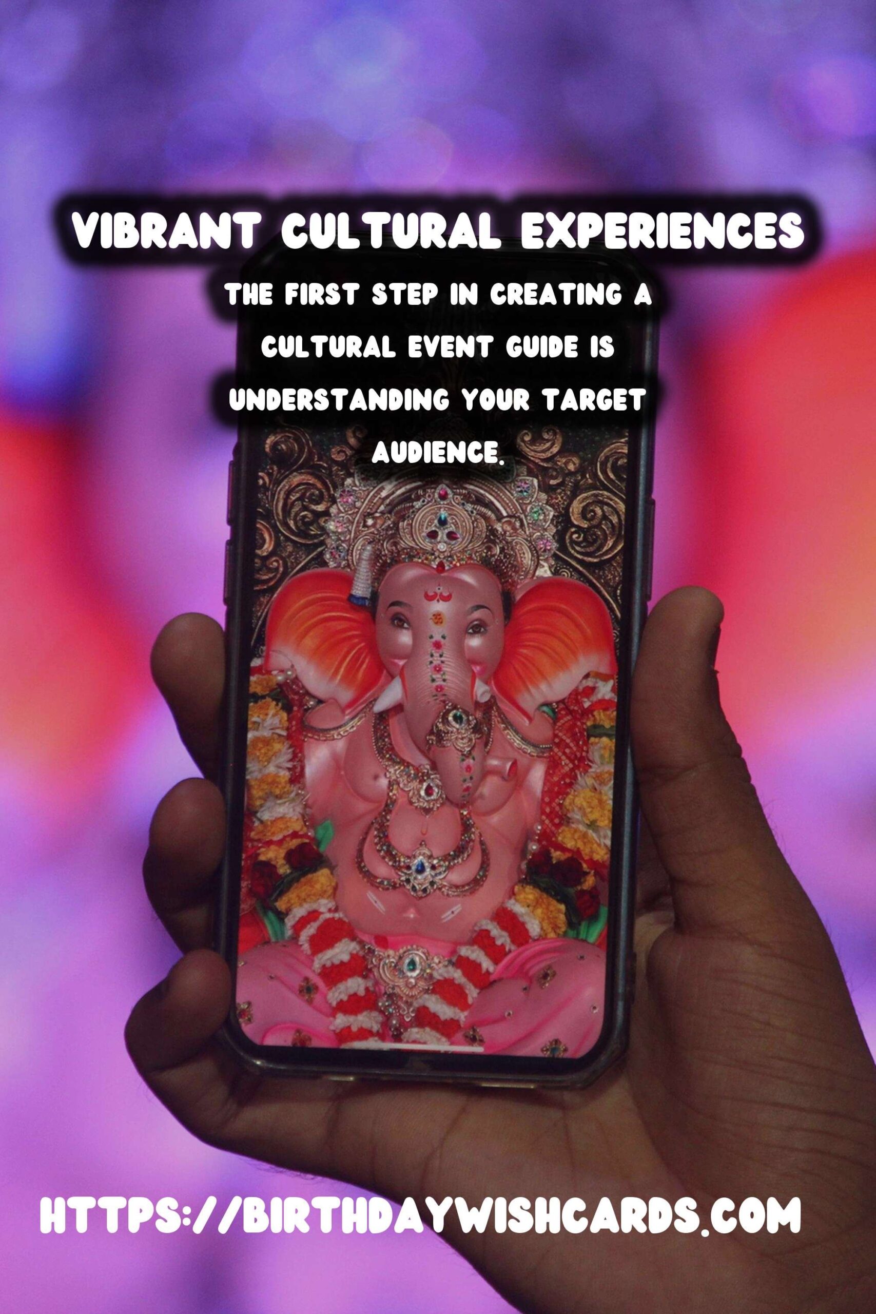 Vibrant Ways to Create a Cultural Event Guide