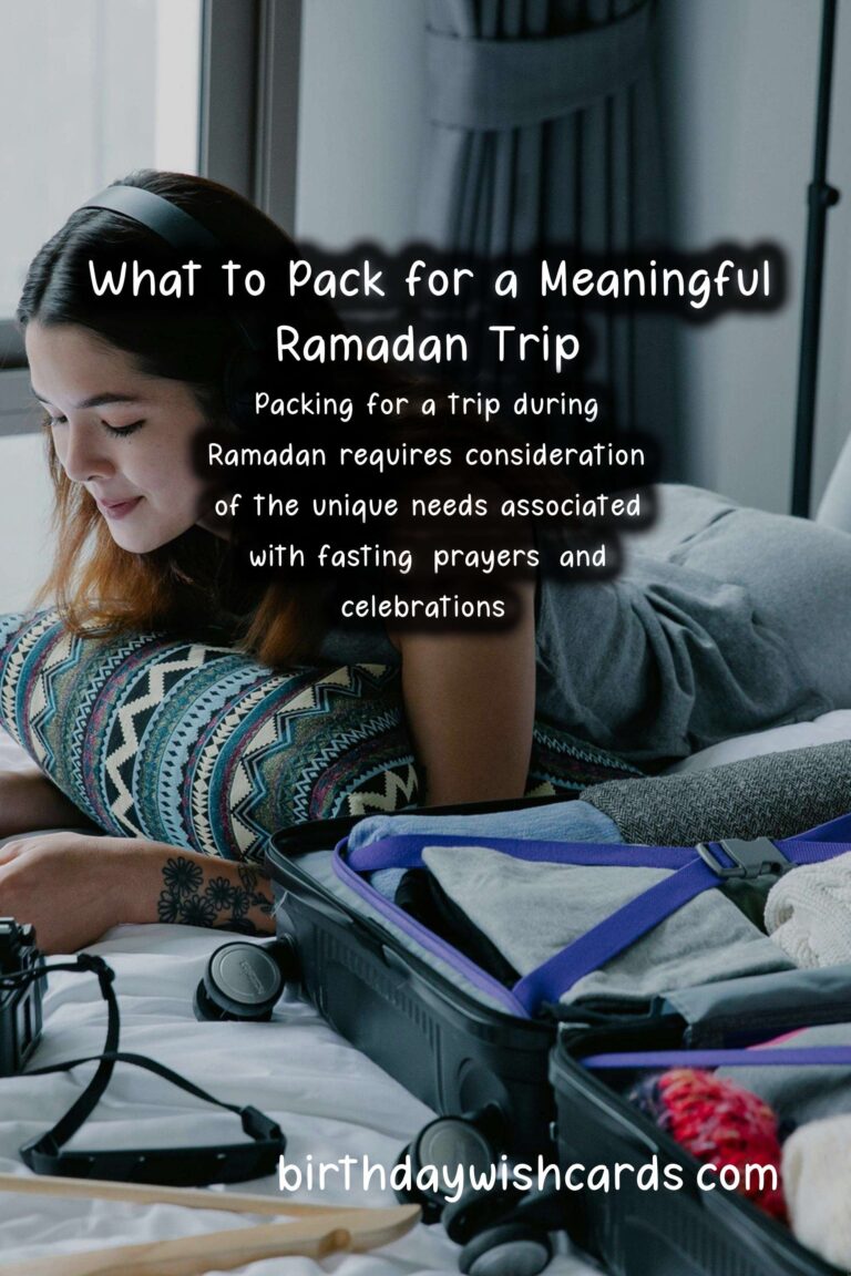 What to Pack for Ramadan Trips: A Comprehensive Guide