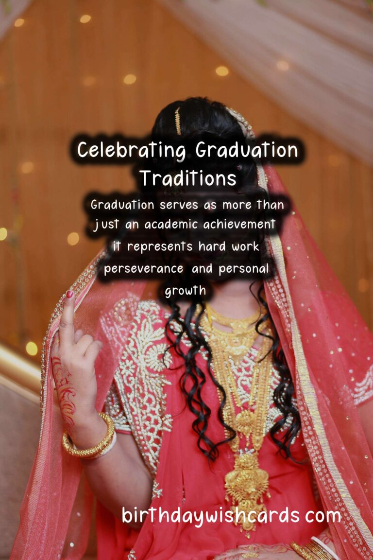 Why Graduation is Special: Traditions and Customs