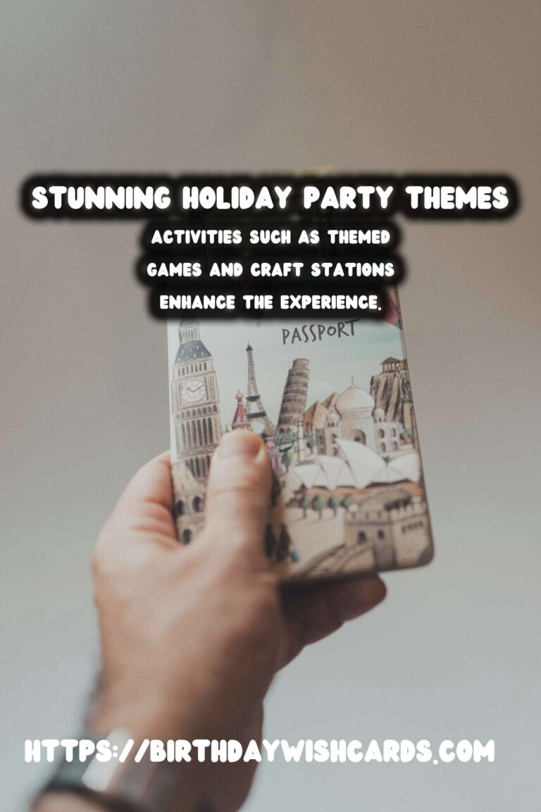 Why Holiday Party Themes That Will Wow Your Guests