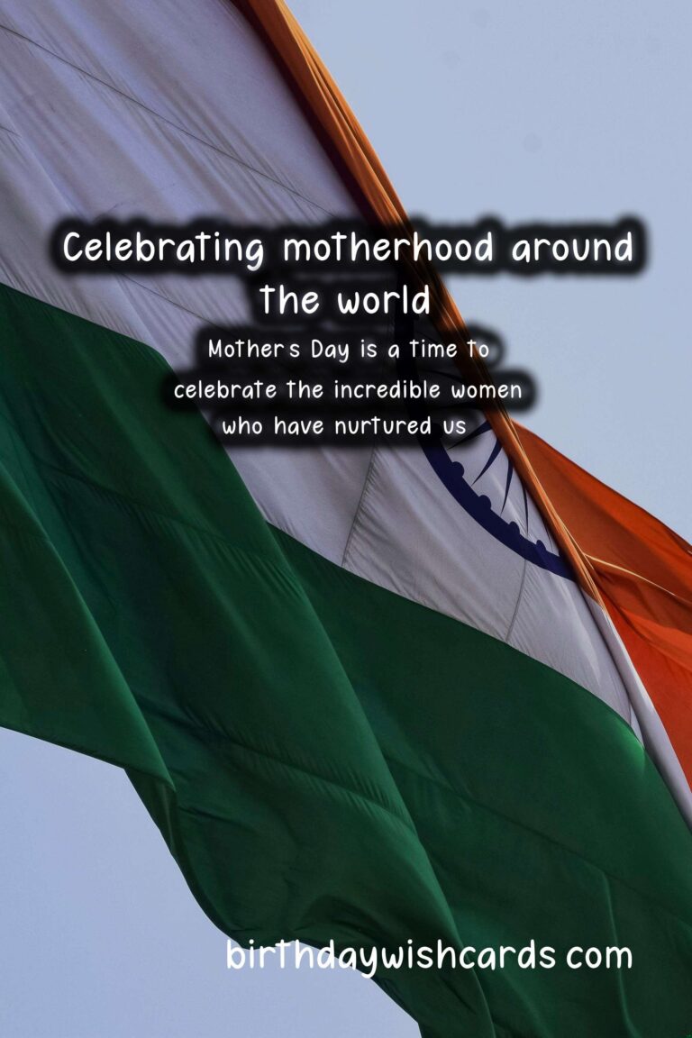 Why Mother’s Day is Special: Traditions and Customs