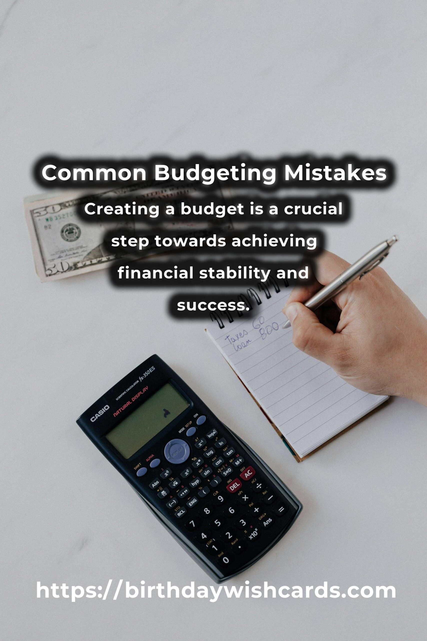 Avoid These Common Mistakes in Budgeting for Financial Success