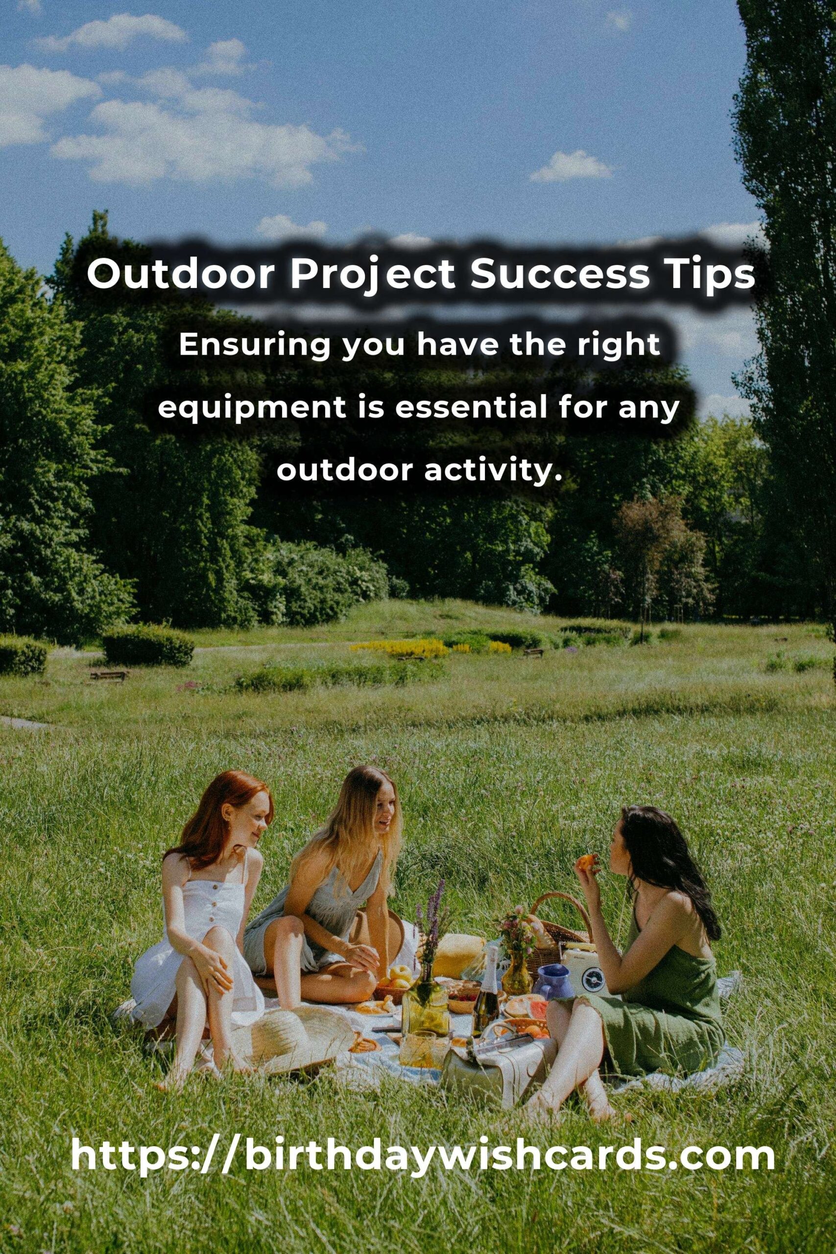 Expert Advice for Successful Outdoor Activities Projects