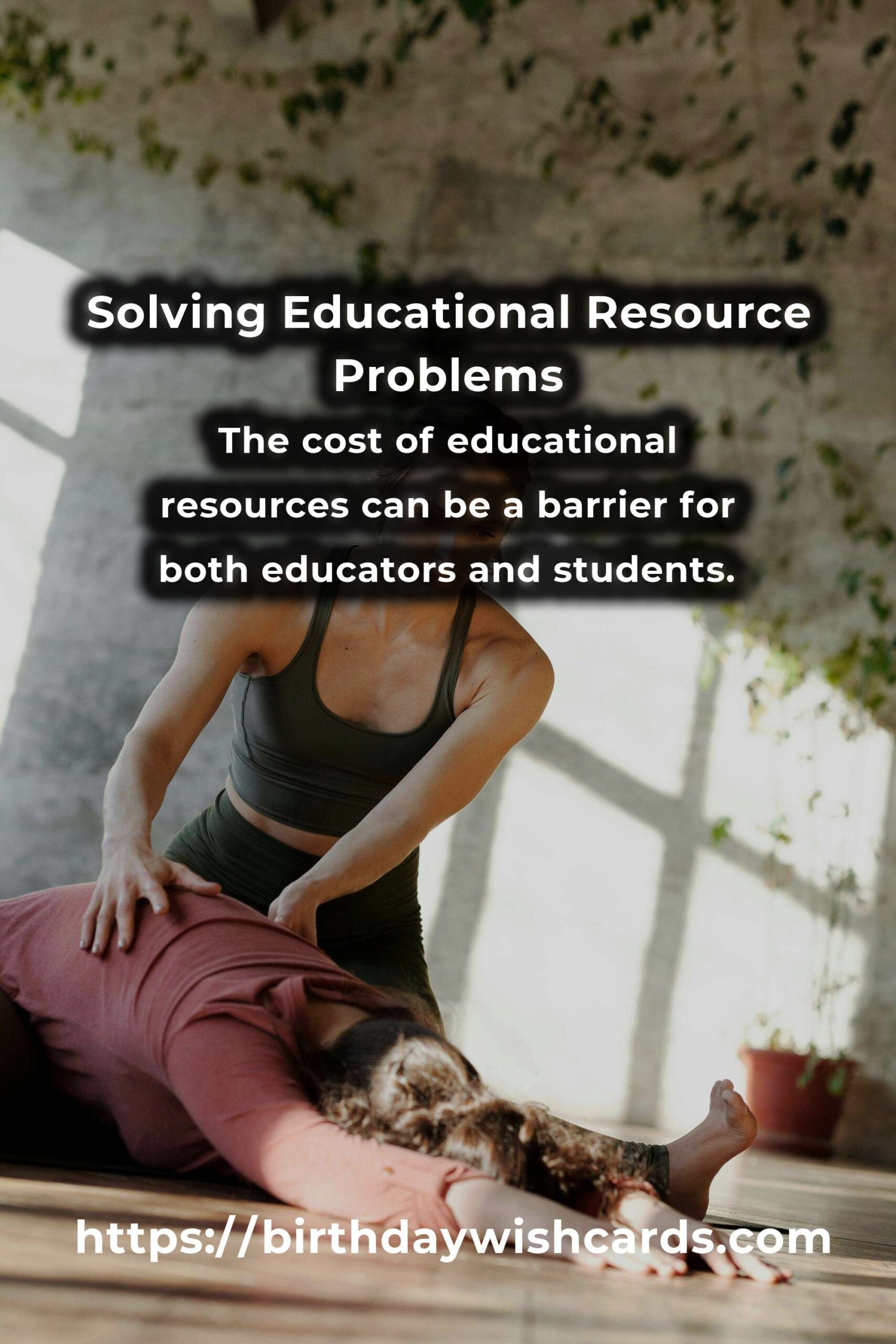 Solving Common Problems with Simple Educational Resources