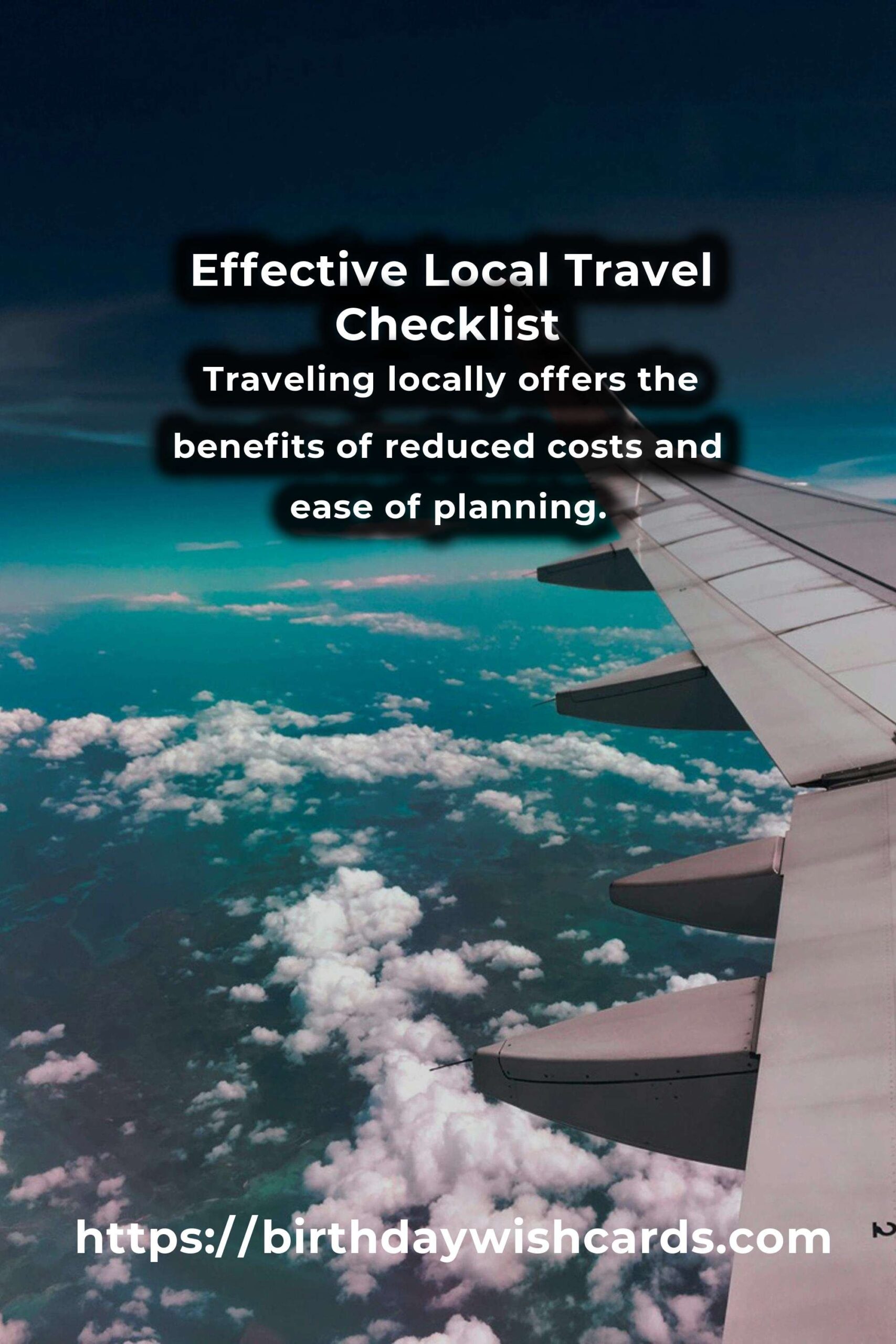 Your Complete Checklist for Effective Local Travel