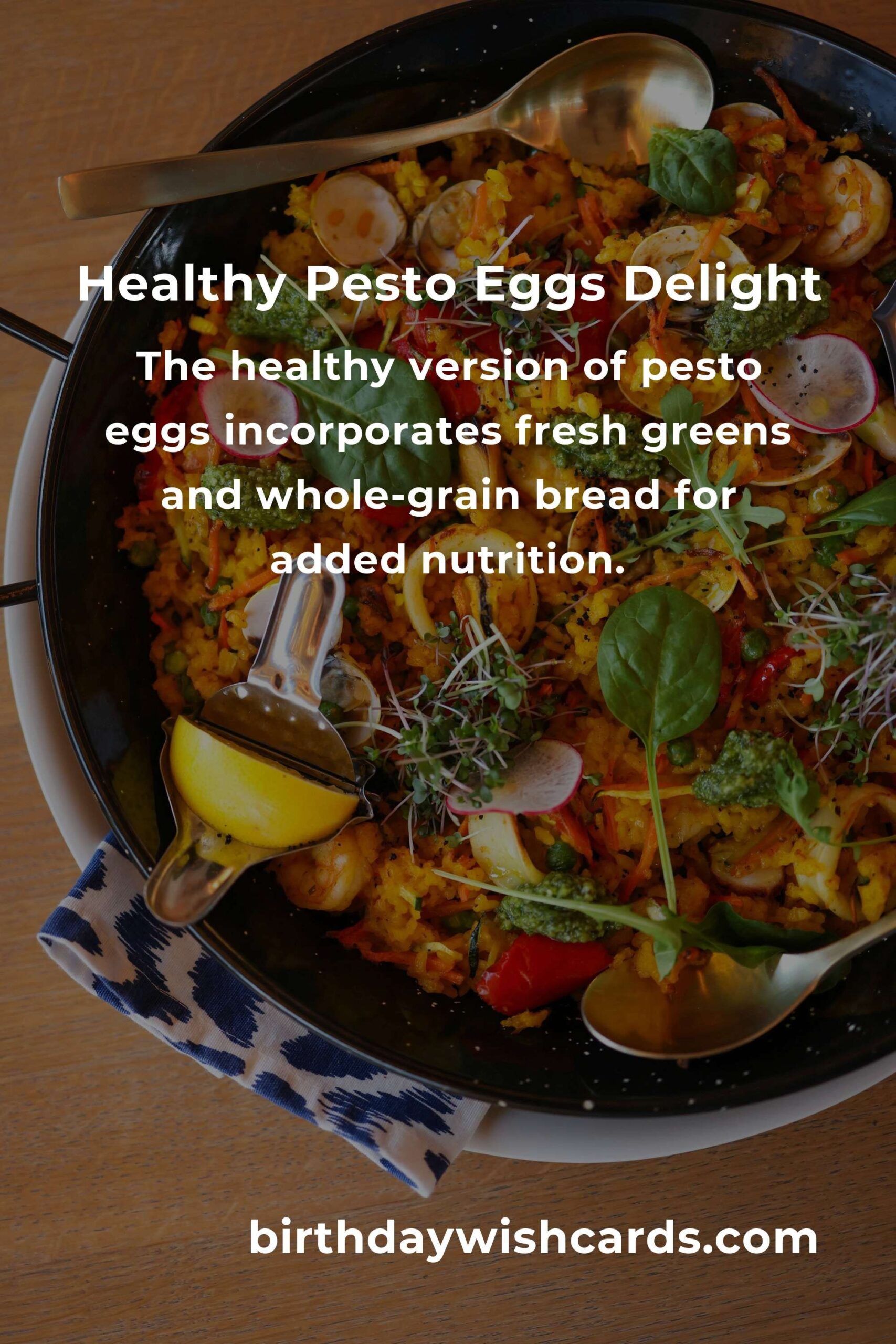 Healthy Twist on the Classic Pesto Eggs