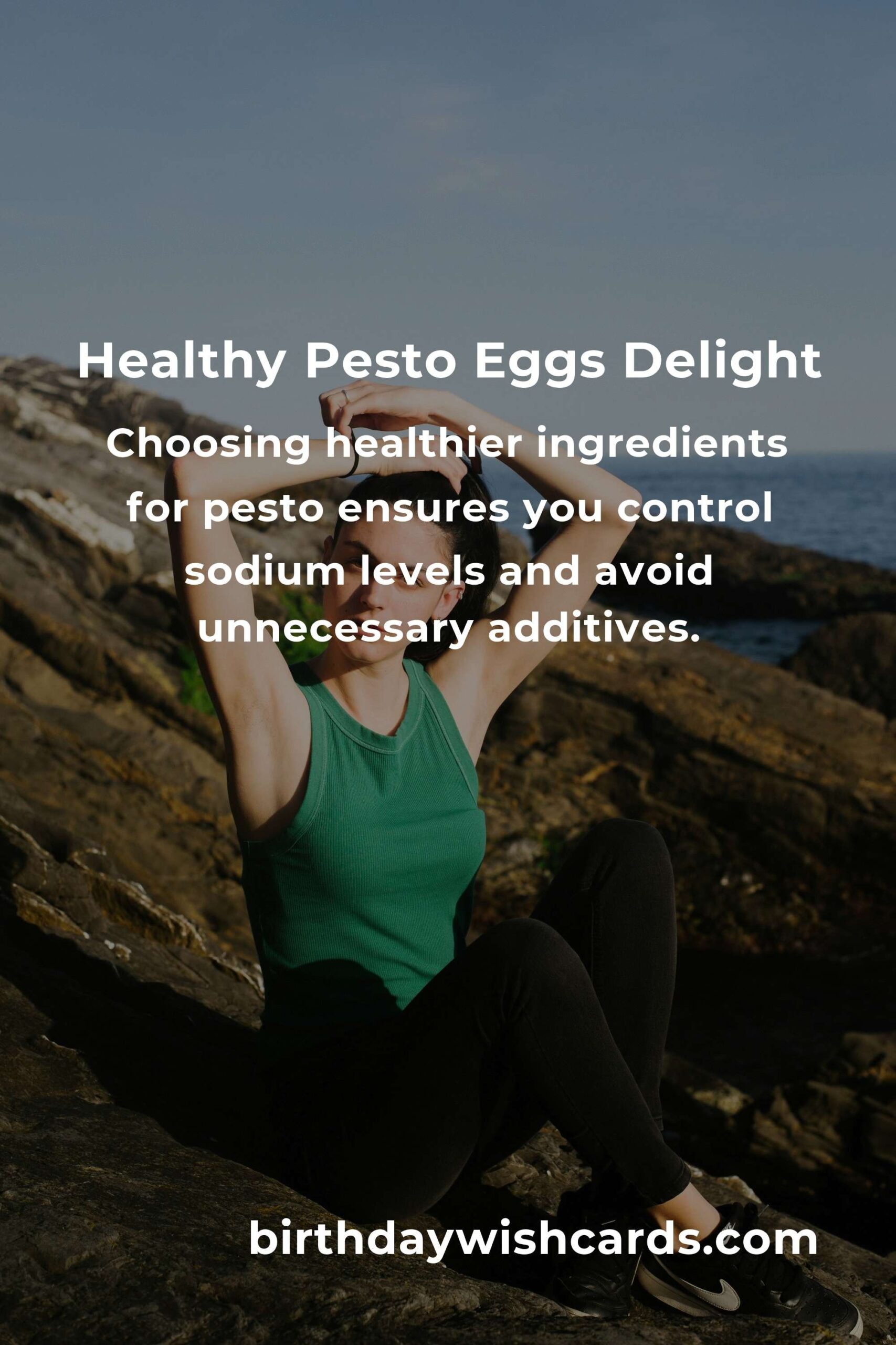 Healthy Twist on the Classic Pesto Eggs