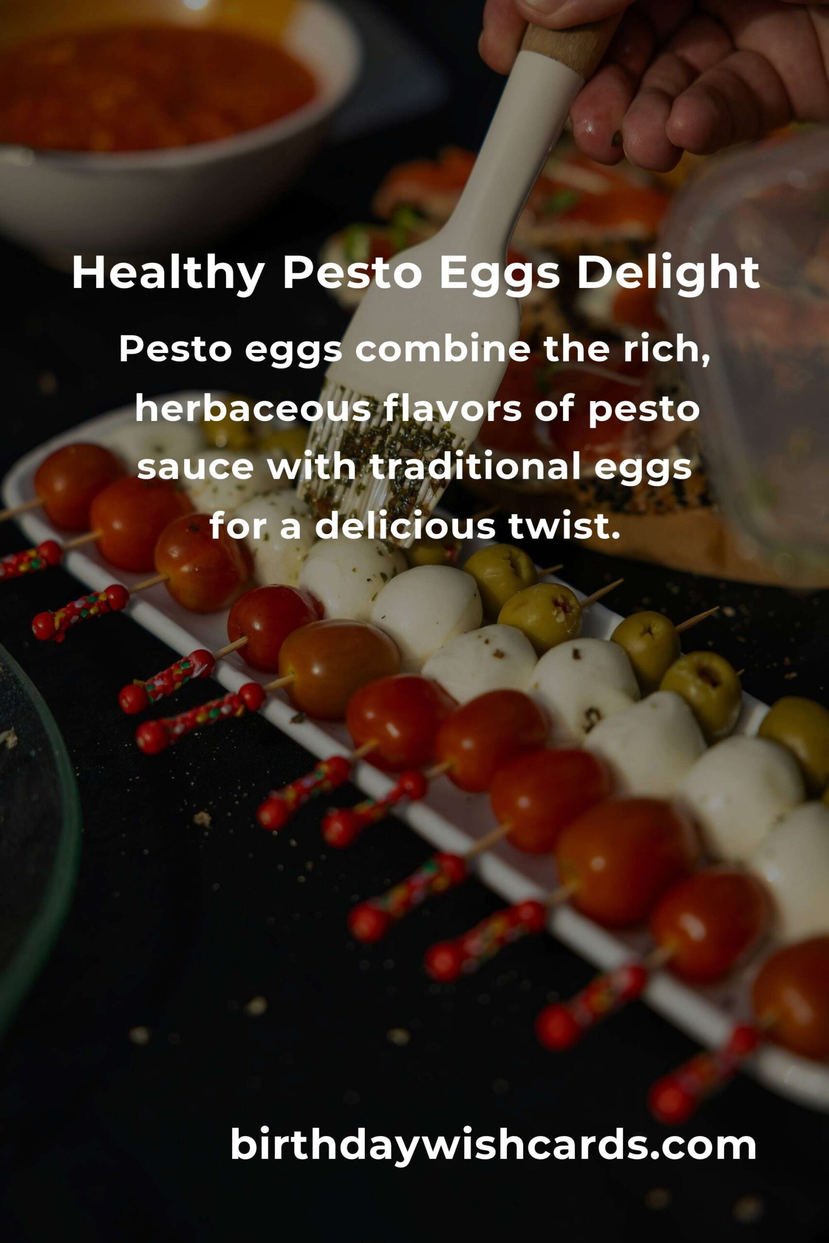 Healthy Twist on the Classic Pesto Eggs